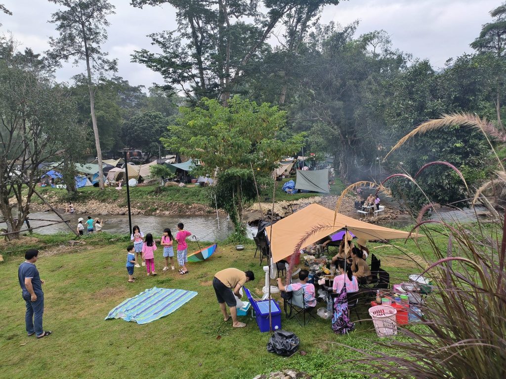 Camping near Bangkok